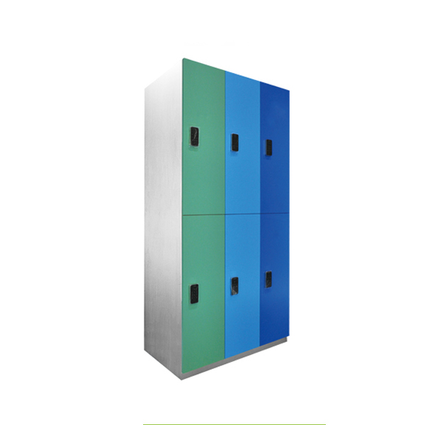 密码锁彩色门更衣柜
